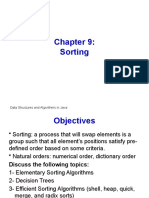 Sorting: Data Structures and Algorithms in Java