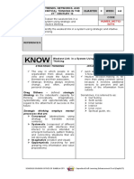 Strategic Thinking Intuitive Thinking: Subject & Grade/Level Learning Competency