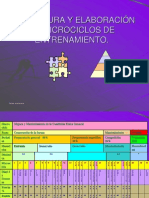 Estructura y Elaboración de Microciclos de Entrenamiento