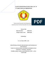 Laporan KDK Lansia Dengan Hipertensi - PJJ Stase Ikm