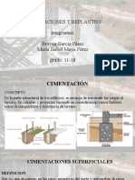 Cimentaciones y Replanteo