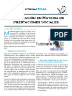 La Indexación en Materia de Prestaciones Sociales PDF