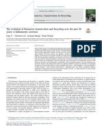 The Evolution of Resources Conservation and Recycling Over The Past 30 Years A Bibliometric Overview