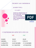 Instrument Air Compressor PDF