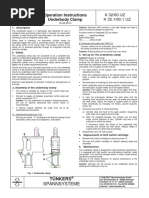 Operating Instruction Underbody Clamp