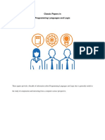 Classic Papers in Programming Languages and Logic