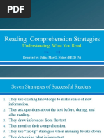 Reading Comprehension Strategies