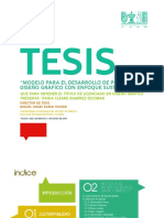 Tesis Modelo Sustentable Proyectos Diseño Itania