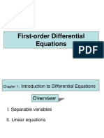 3.3 First-Order Differential Equations PDF