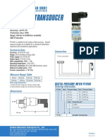 Pressure Transducer: New-Flow