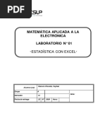 Lab 1 Estadistica Con Excel