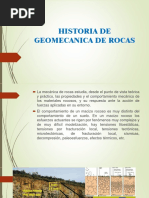 Historia de Geomecanica de Rocas