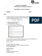 Tarea 7. Etequiometría y Calculos Químicos Parte 2 EXAMEN