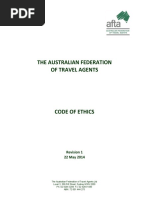 The Australian Federation of Travel Agents: Revision 1 22 May 2014