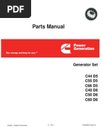 Parts Manual: Generator Set