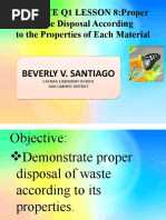 SCIENCE Q1 LESSON 8 WASTE DISPOSAL. Beverly v. Santiago