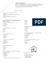 Bahasa Inggris Latihan Uas 5 SD