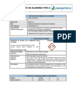 F-09-O HS - Sulfato de Aluminio Tipo A