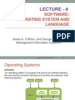 Software: Operating System and Language: Lecture - 4