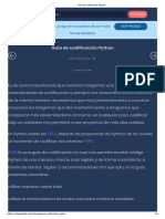 Guía de Codificación Python