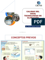 Presentación 4 Tecnolog Cloración PDF