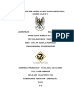 Informe Estacion Climatológica