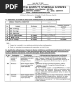 1150 Medical (Only PG DM - MCH) Latest 26 - 02 - 20