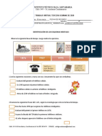 Guia de Trabajo Virtual Español 3° Tercera Semana