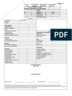 Procedure Qualification Record (PQR) Form