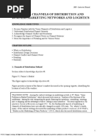 Chapter 9 - Channels of Distribution and Business Marketing Networks and Logistics