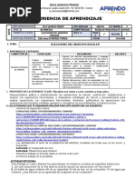 Experiencia de Aprendizaje 3 - 1F