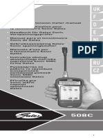 e - Sonic - Tension - Meter - Manual 508C Gates