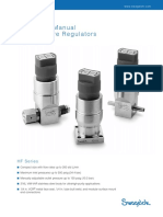 High-Flow, Manual Gas Pressure Regulators: HF Series