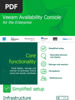 Veeam Availability Console: For The Enterprise