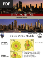 E.W.Burgess Model in Urban Geography-Part 1 PDF