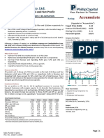 Comfortdelgro Corp. LTD.: Accumulate