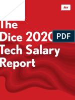 Dice 2020 Tech Salary Report PDF