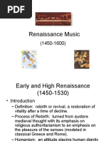 Renaissance Music