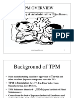 TPM Overview: Manufacturing & Administrative Excellence