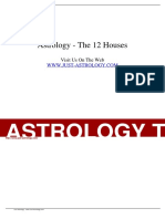 (EBOOK) - Astrology - The 12 Houses PDF