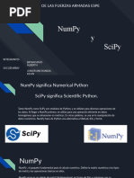 Numpy y Spicy