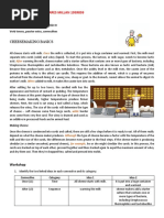 Cheesemaking Basics (Connectives - Verb Tenses - Passive Voice Workshop)