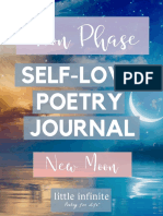 Moon Phase: Self-Love Poetry Journal