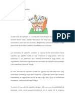 1.3 Mercado de Capitales