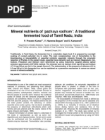 Mineral Nutrients of Palaiya Sadam PDF