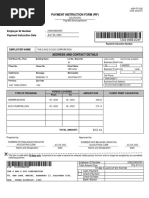 Caloocan: Payment Instruction Form (Pif)