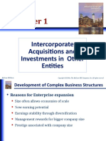 Intercorporate Acquisitions and Investments in Other Entities