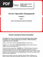 Service Operation Management: Session 2