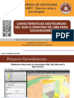 Caracteristicas Geotecnia Del Suelo Granular de Lima para Excavaciones Profundas-Ing. Ricardo Madrid Argomedo PDF