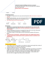 Isomerism: Compounds With The Same Molecular Formula But Different Structures Are Isomers